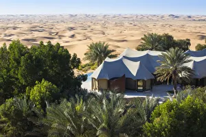 United Arab Emirates, Abu Dhabi, Al Ain, Remah Desert, Luxury villas at Telal Resort