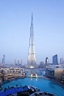 Images Dated 12th April 2010: United Arab Emirates (UAE), Dubai, The Burj Khalifa
