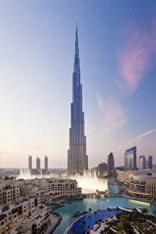 Images Dated 12th April 2010: United Arab Emirates (UAE), Dubai, The Burj Khalifa