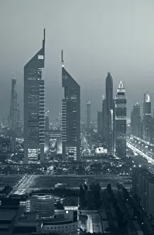 Sky Scrapers Gallery: UNITED ARAB EMIRATES (UAE)-DUBAI-Sheik Zayed Road Area