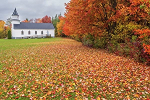 Chapels Prints: United Baptist Church, New Canaan, New Brunswick, Canada