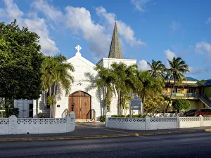 George Prints: United Church, George Town, Grand Cayman, Cayman Islands