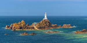 United Kingdom, Channel Islands, Jersey, Corbiere Lighthouse