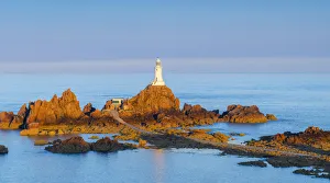 United Kingdom, Channel Islands, Jersey, Corbiere Lighthouse