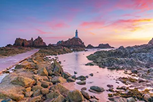 United Kingdom, Channel Islands, Jersey, Corbiere Lighthouse