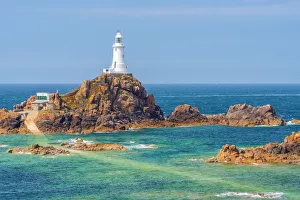 United Kingdom, Channel Islands, Jersey, Corbiere Lighthouse