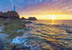 United Kingdom, Channel Islands, Jersey, Corbiere Lighthouse