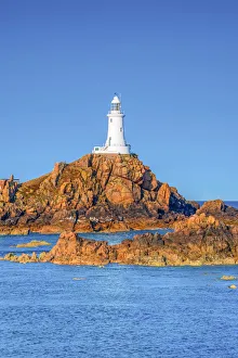 United Kingdom, Channel Islands, Jersey, Corbiere Lighthouse