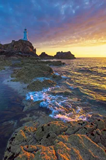 United Kingdom, Channel Islands, Jersey, Corbiere Lighthouse