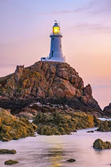 United Kingdom, Channel Islands, Jersey, Corbiere Lighthouse