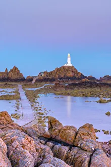 United Kingdom, Channel Islands, Jersey, Corbiere Lighthouse