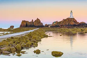 United Kingdom, Channel Islands, Jersey, Corbiere Lighthouse