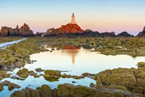 United Kingdom, Channel Islands, Jersey, Corbiere Lighthouse