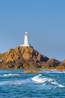 United Kingdom, Channel Islands, Jersey, Corbiere Lighthouse