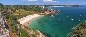 United KIngdom, Channel Islands, Jersey, Beauport Bay, Beauport Beach