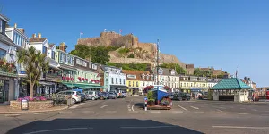 United KIngdom, Channel Islands, Gorey, Mont Orgueil Castle or Gorey Castle