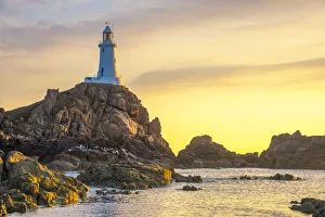 United Kingdom, Channel Islands, Jersey, Corbiere Lighthouse