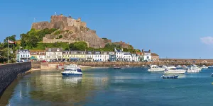 United KIngdom, Channel Islands, Gorey, Mont Orgueil Castle or Gorey Castle