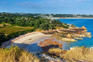 United KIngdom, Channel Islands, Jersey, Beauport Bay, Beauport Beach