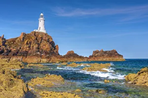 United Kingdom, Channel Islands, Jersey, Corbiere Lighthouse