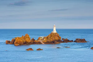 United Kingdom, Channel Islands, Jersey, Corbiere Lighthouse