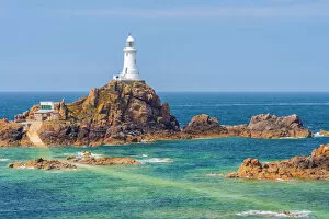 Images Dated 20th July 2018: United Kingdom, Channel Islands, Jersey, Corbiere Lighthouse