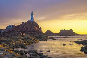 Images Dated 24th July 2018: United Kingdom, Channel Islands, Jersey, Corbiere Lighthouse