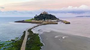 Images Dated 23rd August 2017: United Kingdom, Cornwall, Marazion, St. Michaels Mount