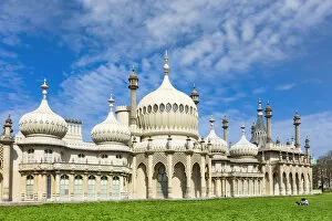 United Kingdom, England, Brighton, the Brighton Pavilion - George IVaA┬ÇA┬Ös summer palace