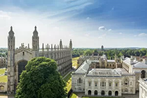 Images Dated 23rd June 2020: United Kingdom, England, Cambridgeshire, Cambridge. The Old Schools