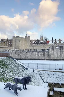 Images Dated 28th February 2018: United Kingdom, England, London, view of the Tower of London Unesco World Heritage