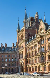 United Kingdom, England, London. St Pancras International railway station