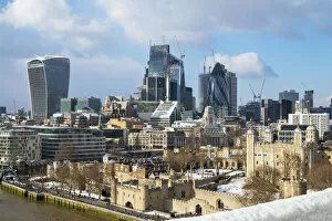 Images Dated 3rd April 2018: United Kingdom, England, London, the Tower of London Unesco World Heritage site