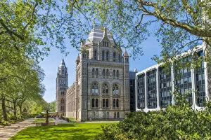 Images Dated 28th May 2020: United Kingdom, England, London, South Kensington. The facade of the Natural History