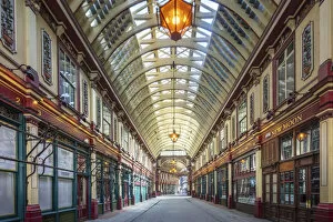 Images Dated 28th May 2020: United Kingdom, England, London, City of London, the interior of Leadenhall Market