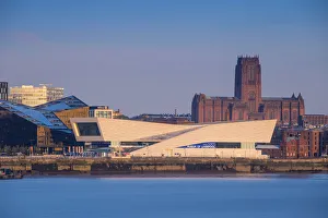 United Kingdom, England, Merseyside, Liverpool, View of The Museum of Liverpool<br>