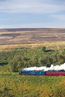 United Kingdom, England, North Yorkshire, Goathland. The Peppercorn Class A1 steam train