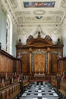 Images Dated 17th January 2020: United Kingdom, England, Oxfordshire, Oxford University, Trinity college chapel