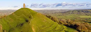 United Kingdom, England, Somerset, Glastonbury, St