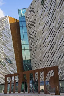Images Dated 6th November 2015: United Kingdom, Northern Ireland, Belfast, View of the Titanic Belfast museum