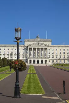 Images Dated 6th November 2015: United Kingdom, Northern Ireland, Belfast, Stormont Parliament Buildings home to the