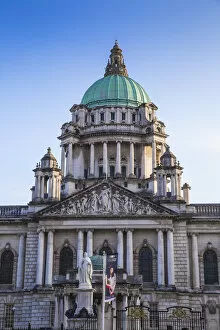 Images Dated 6th November 2015: United Kingdom, Northern Ireland, Belfast, City Hall