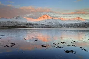 Images Dated 30th November 2010: United Kingdom, UK, Scotland, Highlands, Black Cuillin at sunrise