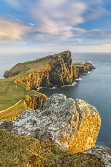 Serene Landscapes Gallery: United Kingdom, UK, Scotland, Inner Hebrides, the cliffs of Neist point