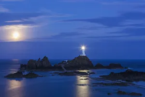 United Kingdon, Channel Islands, Jersey, Corbiere Lighthouse