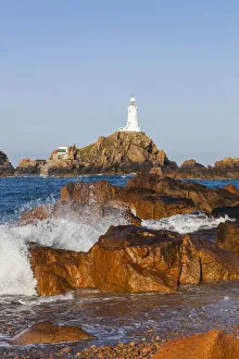 United Kingdon, Channel Islands, Jersey, Corbiere Lighthouse