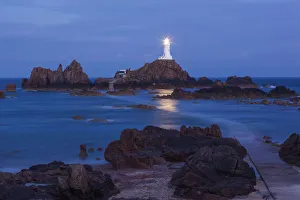 United Kingdon, Channel Islands, Jersey, Corbiere Lighthouse