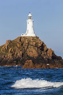 United Kingdon, Channel Islands, Jersey, Corbiere Lighthouse