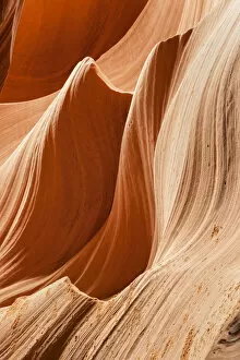Images Dated 16th January 2014: United States of America, Arizona, Page, Lower Antelope Slot Canyon
