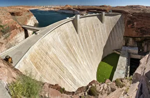 Images Dated 16th January 2014: United States of America, Arizona, Page, Glen Canyon Dam